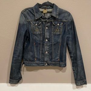 7 for All Mankind A Pocket Denim Jean Jacket Medium